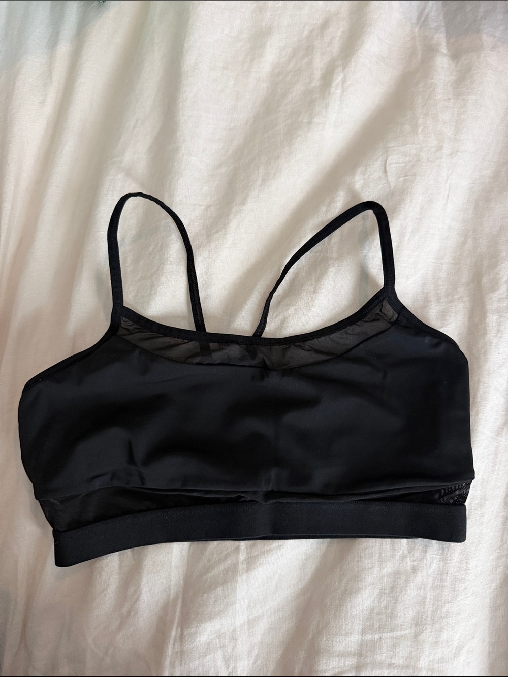 Victoria’s Secret Black Women's Seamless Bralette - Lightweight Support